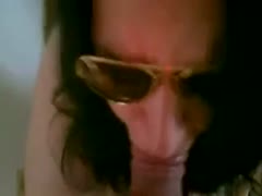 My stylish white bitch with glasses is capable of giving a head-turning performance.